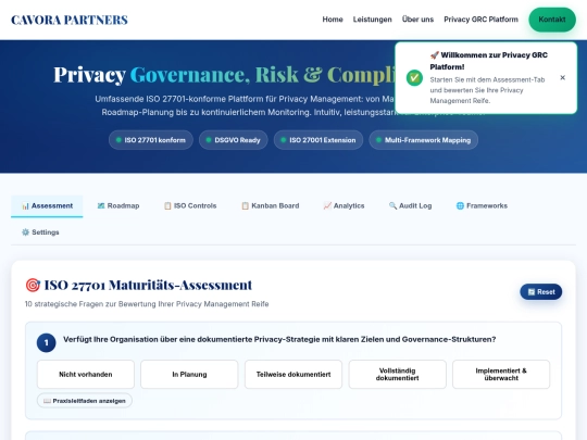 iso-27701-platform screenshot
