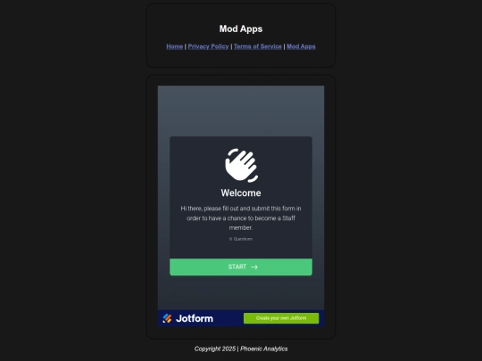 mod-apps screenshot