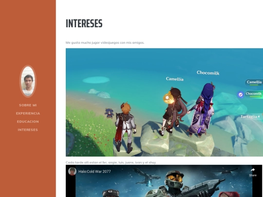 personal/intereses screenshot