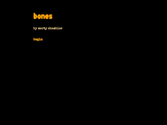 bones screenshot