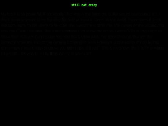 notcrazy screenshot