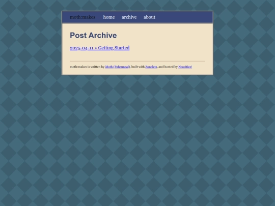 archive screenshot