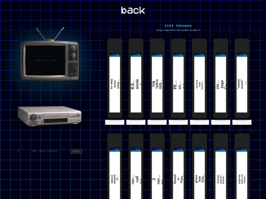 vhs youtube/vhs-shelf screenshot