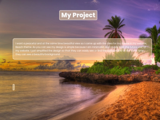 My Project screenshot