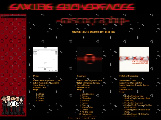 discography screenshot
