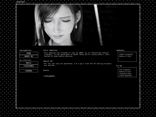 test screenshot