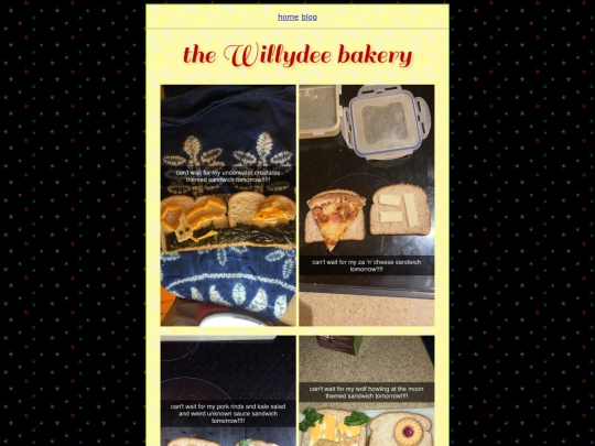 sandwiches screenshot