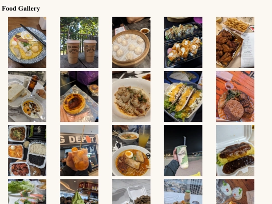 Assignment 2 - Grid screenshot
