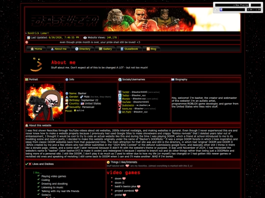 aboutme screenshot
