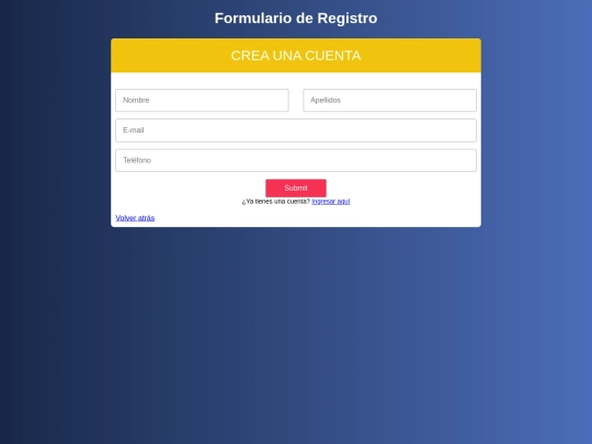 Página web Turistica/FormT screenshot