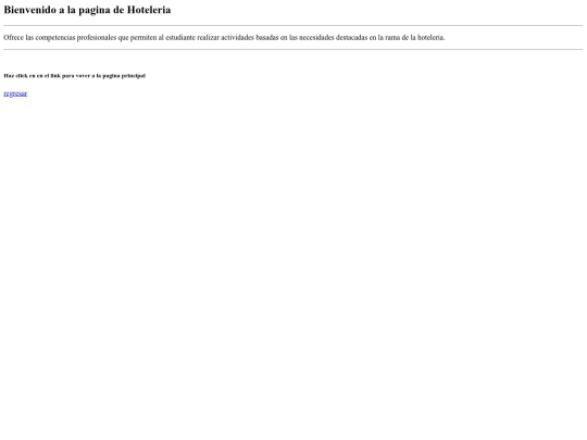 hoteleria screenshot