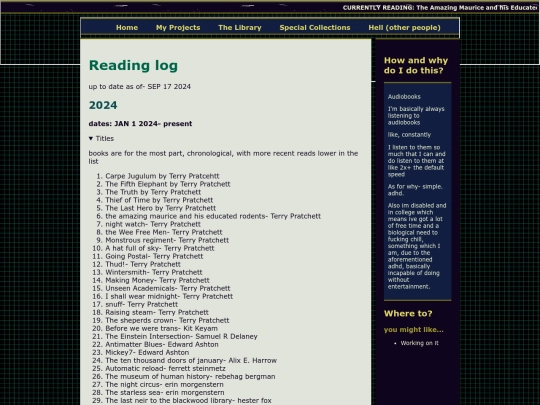 library/finishedbooks screenshot