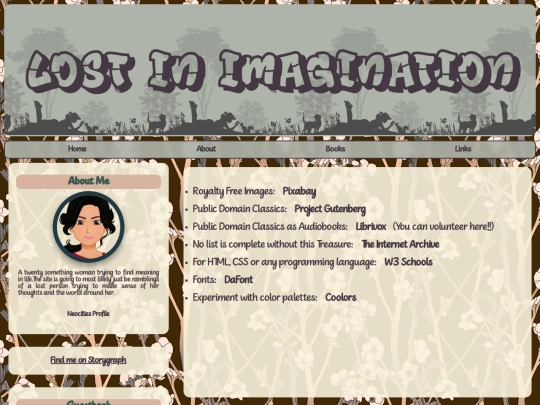 links screenshot
