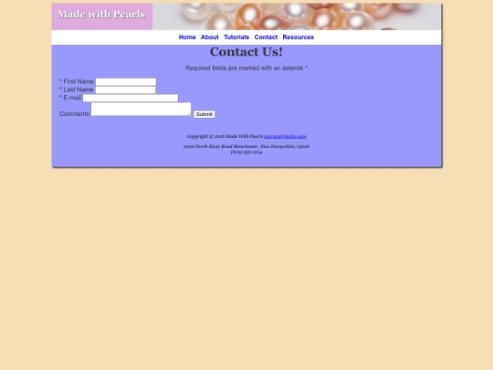 contact screenshot