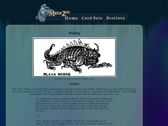 beastiary/hodag screenshot