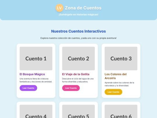 Ludoteca/cuentos/ZonaDeCuentos screenshot