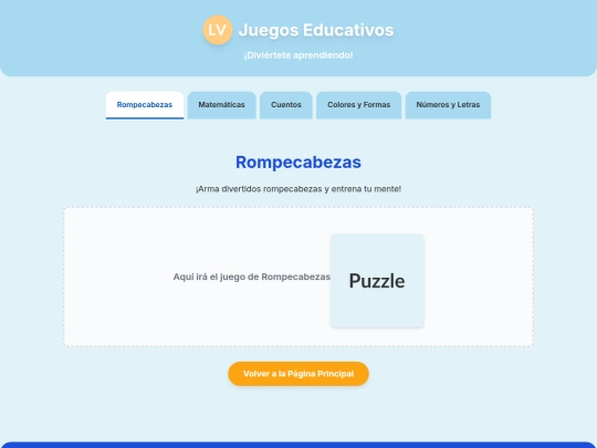 Ludoteca/juegos/JuegosEducativos screenshot