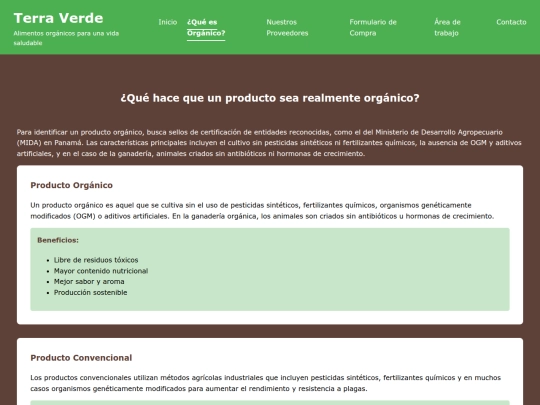 MAQUETACIÓN /organic screenshot