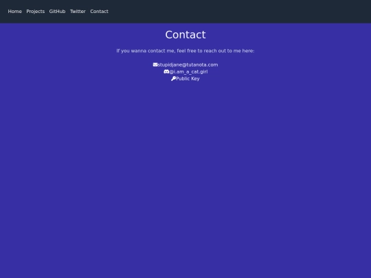 contact screenshot