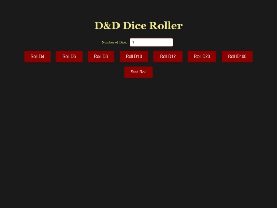dice screenshot