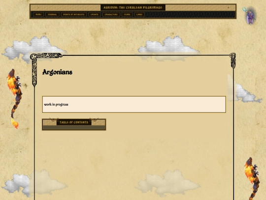 pages/characters/argonians screenshot