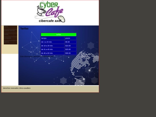 paginas/tarifas screenshot