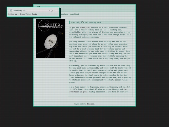 gamestore issues/controlimnot screenshot