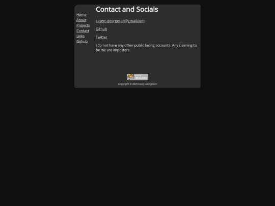 contact screenshot