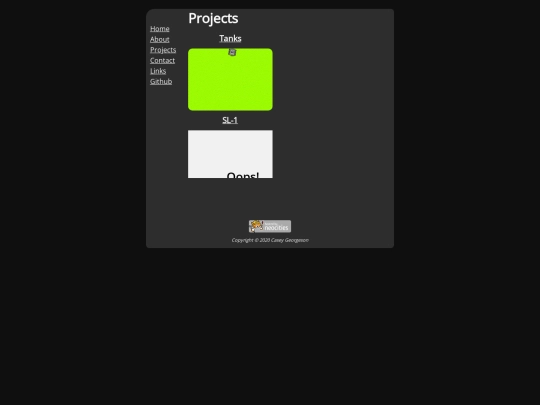 projects screenshot