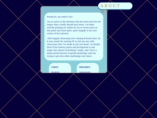 kinironome_aboutme screenshot