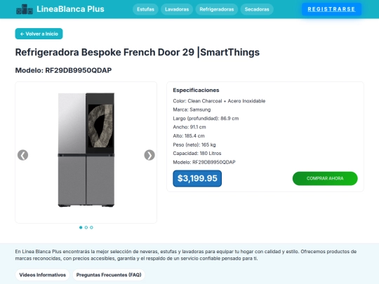 Refrigeradora-Bespoke-French-Door screenshot