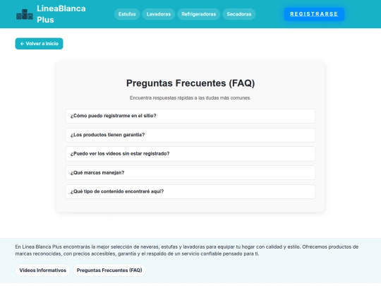faq screenshot