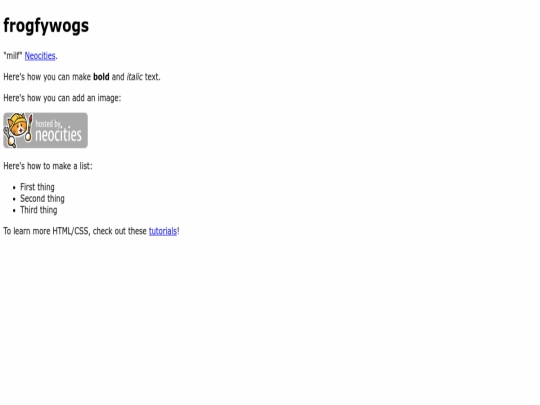index screenshot