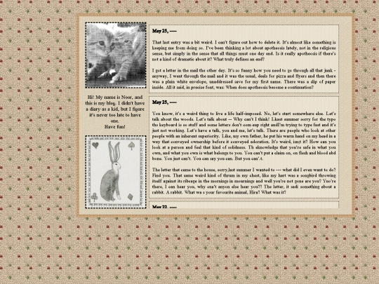 blog screenshot