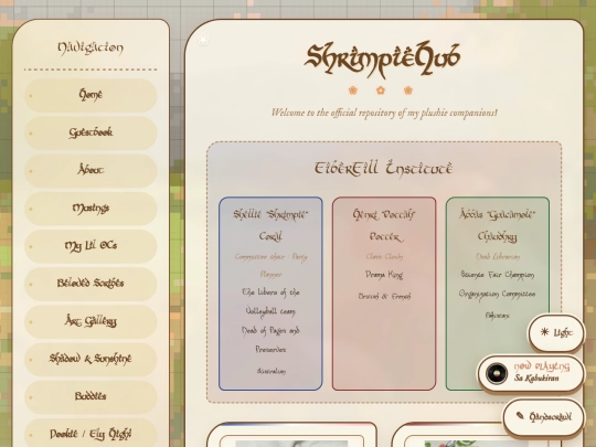 shrimpiehub screenshot