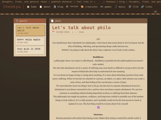 blog screenshot