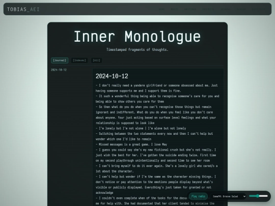 journal screenshot