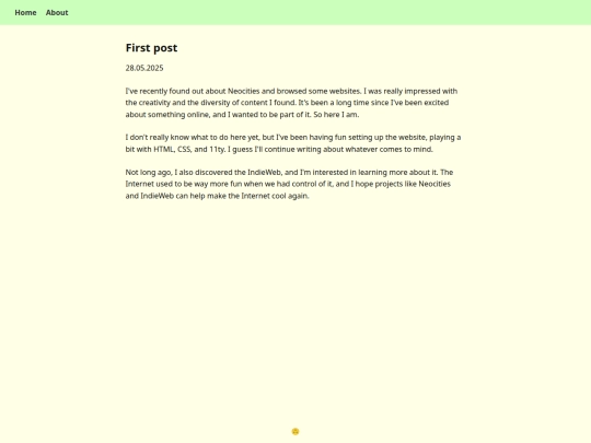_pages/first-post screenshot
