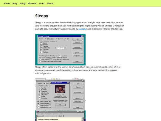 museum/sleepy screenshot