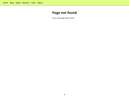 not_found screenshot