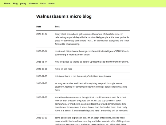 pages/micro-blog screenshot