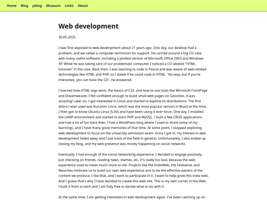 posts/webdev screenshot