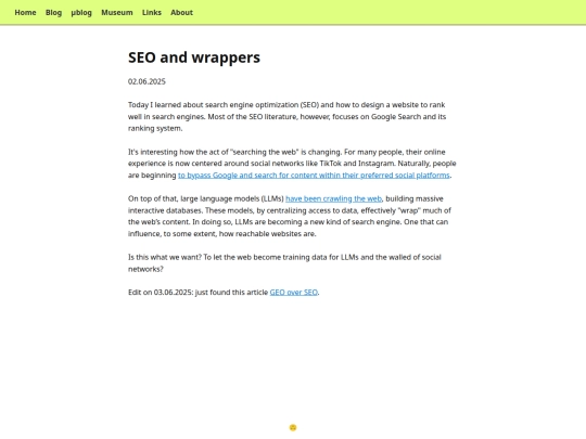 posts/wrappers screenshot