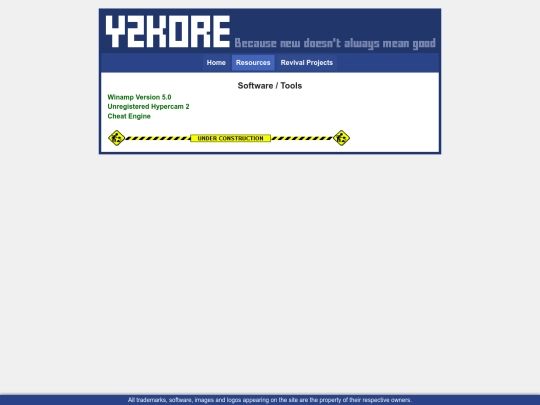 resources screenshot
