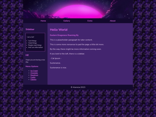test screenshot