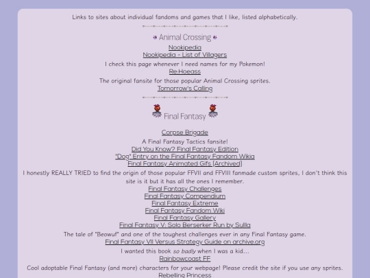 fanlinks screenshot