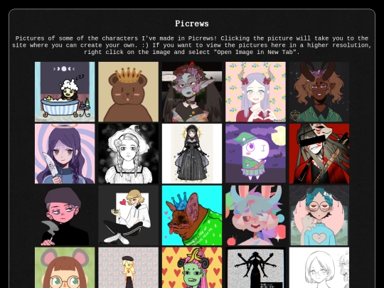 picrew screenshot