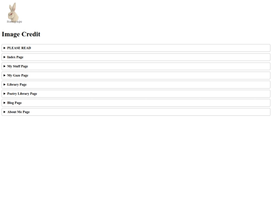 creditpage screenshot
