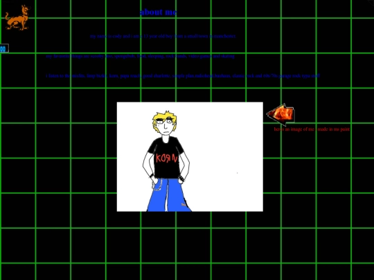 aboutme screenshot