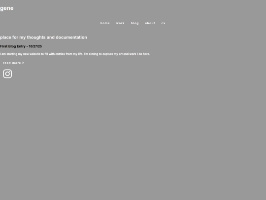 blog screenshot